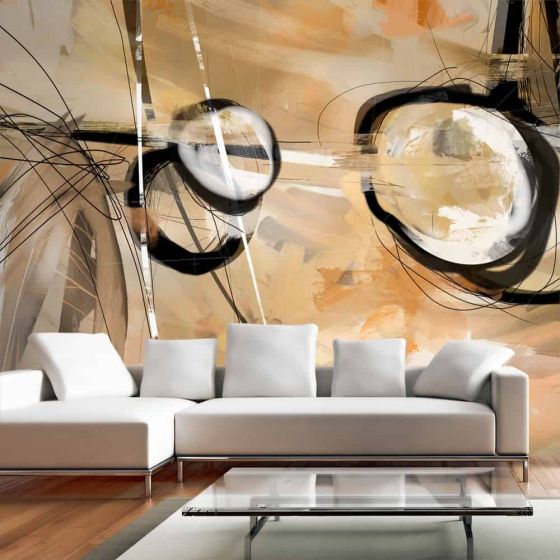 Disharmony fotostat - flot foto tapet til væggen