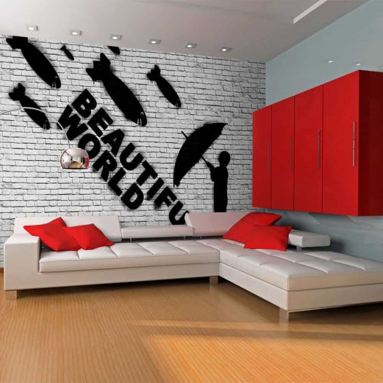 Beautiful World fotostat - flot foto tapet til væggen