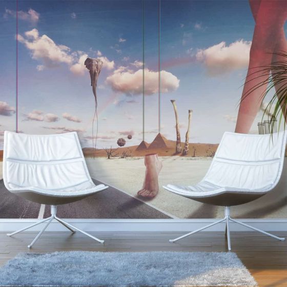 Phantasmagoria fotostat - flot foto tapet til væggen