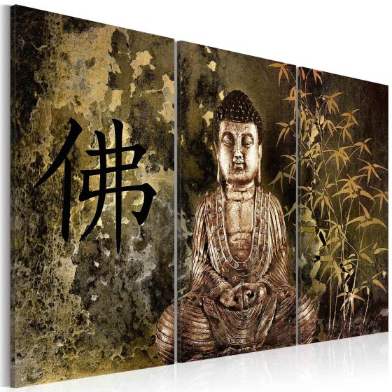 Buddha statue canvas print - flot billede på lærred