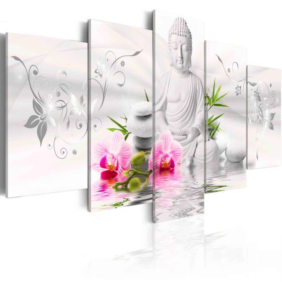 Pearl Buddha canvas print - flot billede på lærred