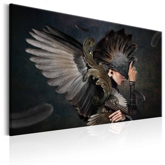 Warrior Of Darkness canvas print - flot billede på lærred