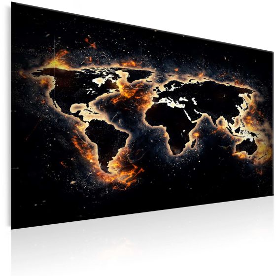 Fiery World canvas print - flot billede på lærred