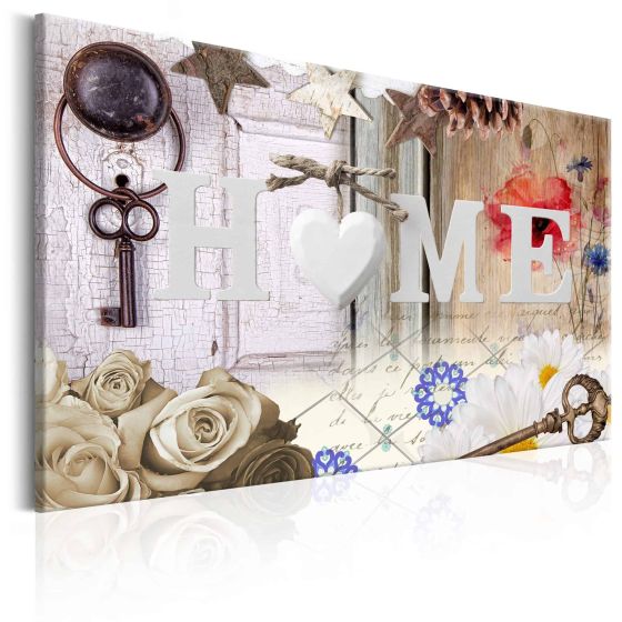 Extraordinary Home canvas print - flot billede på lærred