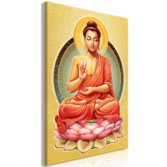 Peace of Buddha (1 del)  canvas print - flot billede på lærred