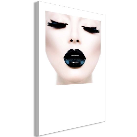 Black Lips (1 del)  canvas print - flot billede på lærred