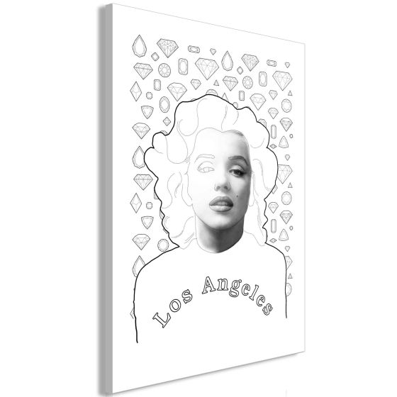 Marylin Monroe (1 del)  canvas print - flot billede på lærred