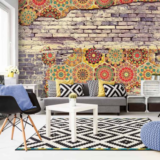 Colourful Equation fotostat - flot foto tapet til væggen