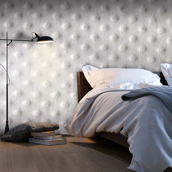 Little White Bear fotostat - flot foto tapet til væggen