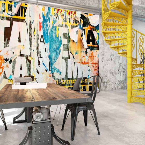 Street Poster fotostat - flot foto tapet til væggen