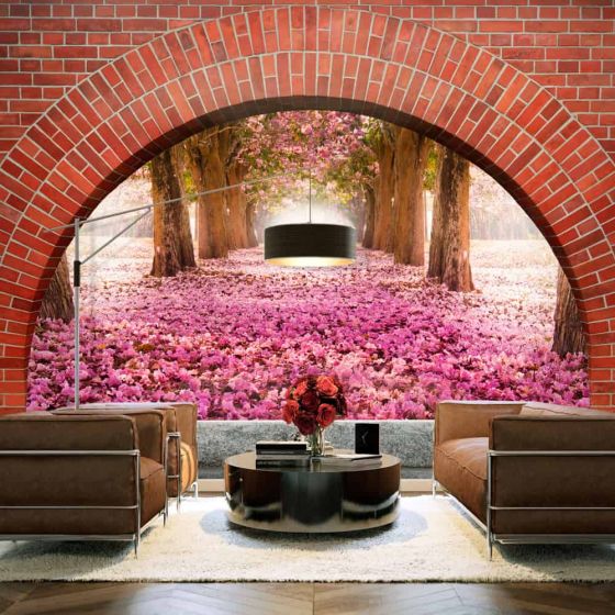 Magical Bridge fotostat - flot foto tapet til væggen