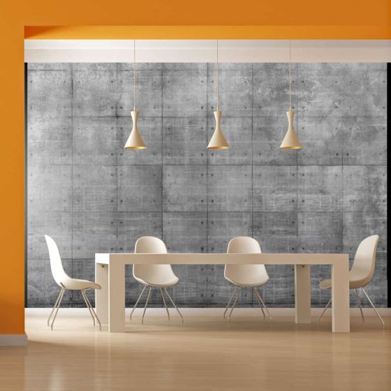 Steel puzzle fotostat - flot foto tapet til væggen