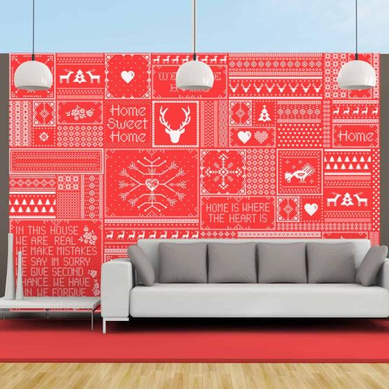 Norwegian composition fotostat - flot foto tapet til væggen