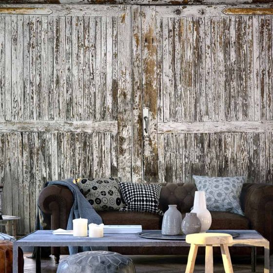 The whispering door fotostat - flot foto tapet til væggen