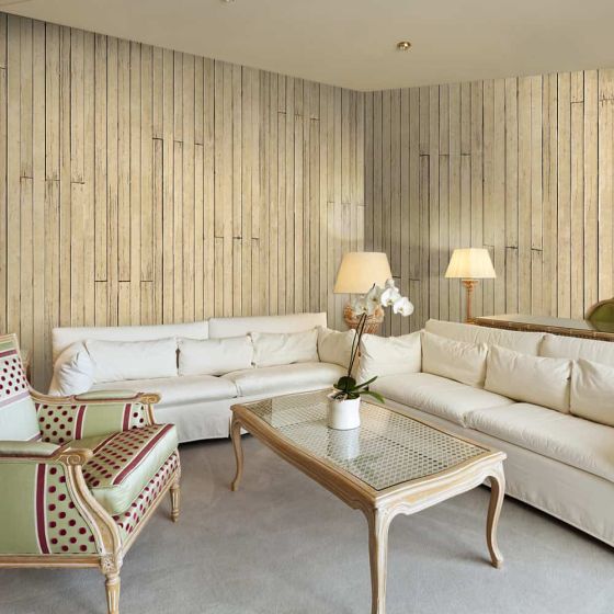 Bahama yellow tapet - flot tapet til væggen