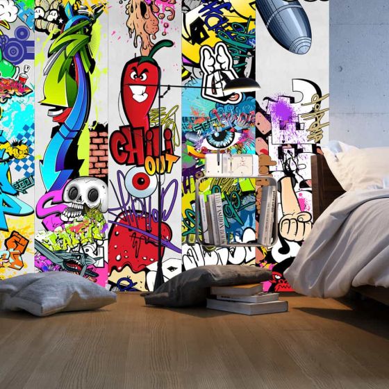 Watchful eyes tapet - flot tapet til væggen