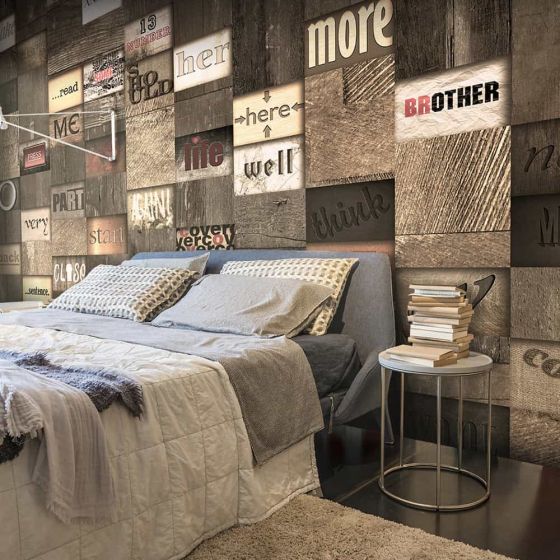 Epigraf tapet - flot tapet til væggen