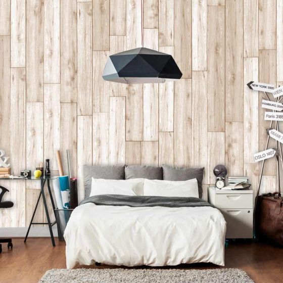 Tabulam ligneam tapet - flot tapet til væggen