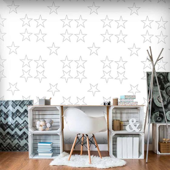 Rock'n'Roll Stars tapet - flot tapet til væggen