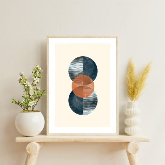 Harmoni i form #3 billede - Flot print til boligen