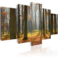A nice forest landscape canvas print - flot billede på lærred