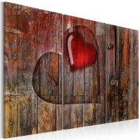 Heart to heart canvas print - flot billede på lærred