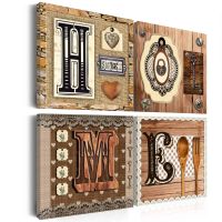 There is no place like home canvas print - flot billede på lærred