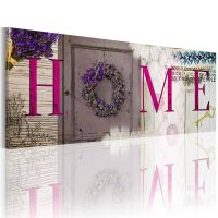 Vintage home canvas print - flot billede på lærred