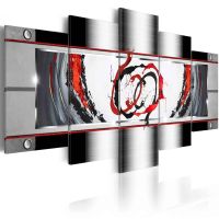 Breath of platinum canvas print - flot billede på lærred