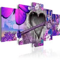 First character canvas print - flot billede på lærred