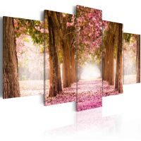 Pink alley canvas print - flot billede på lærred