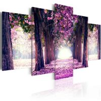 Purple avenue canvas print - flot billede på lærred