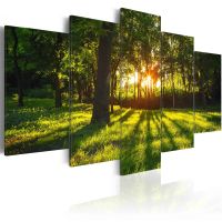 The forest reflection canvas print - flot billede på lærred