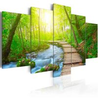 Sunny Forest canvas print - flot billede på lærred