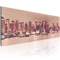 New York - City of Light canvas print - flot billede på lærred