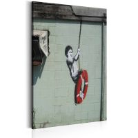 Swinger, New Orleans - Banksy canvas print - flot billede på lærred