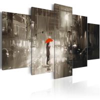 Rain City canvas print - flot billede på lærred