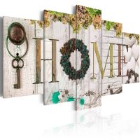 Autumn House canvas print - flot billede på lærred