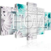 Azure Asylum canvas print - flot billede på lærred