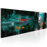 Turquoise Power canvas print - flot billede på lærred