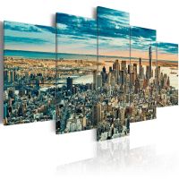 NY: Dream City canvas print - flot billede på lærred
