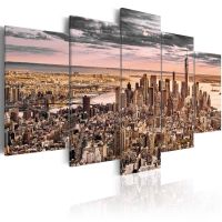 New York City: Morning Sky canvas print - flot billede på lærred