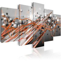 Orange Stream canvas print - flot billede på lærred