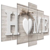 Love Sanctuary (5 dele) 2 canvas print - flot billede på lærred