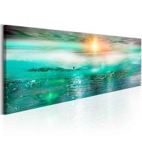 Sapphire Sea canvas print - flot billede på lærred