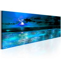 Sapphire Ocean canvas print - flot billede på lærred