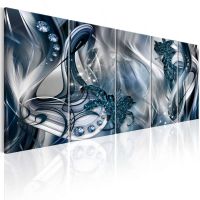 Blue Glow canvas print - flot billede på lærred