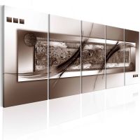 Brown Gradient canvas print - flot billede på lærred