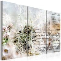 Starry Dandelions I canvas print - flot billede på lærred