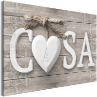Casa (1 del)  canvas print - flot billede på lærred